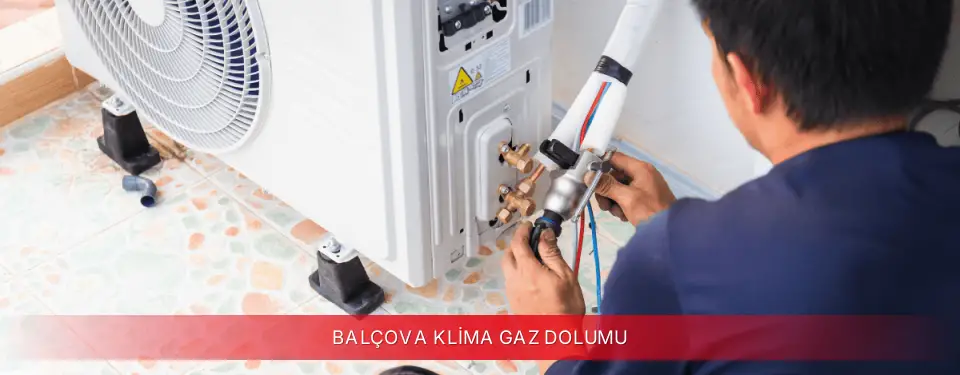 Balçova İlçemi Kumtel Klima Gaz Dolumu